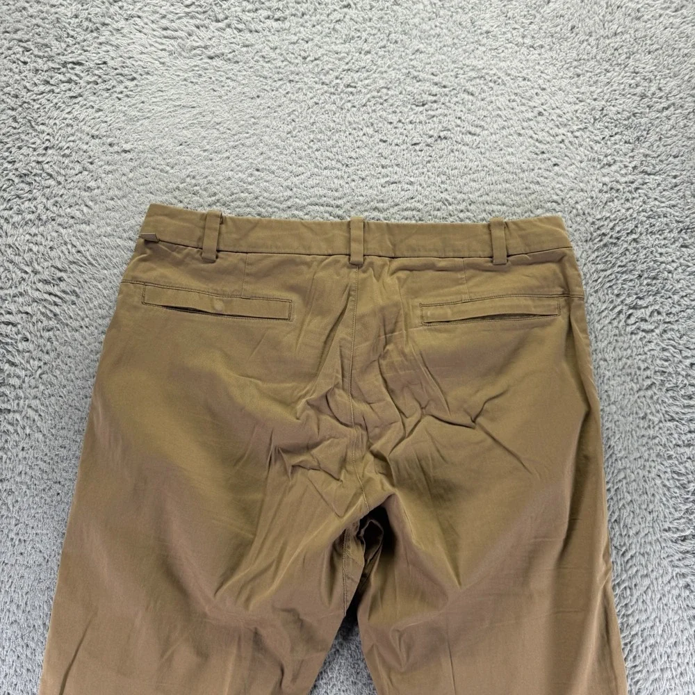 True Religion Pant‎ Men's 34x33 Brown Cotton Khakis Straight Leg Workwear Travel